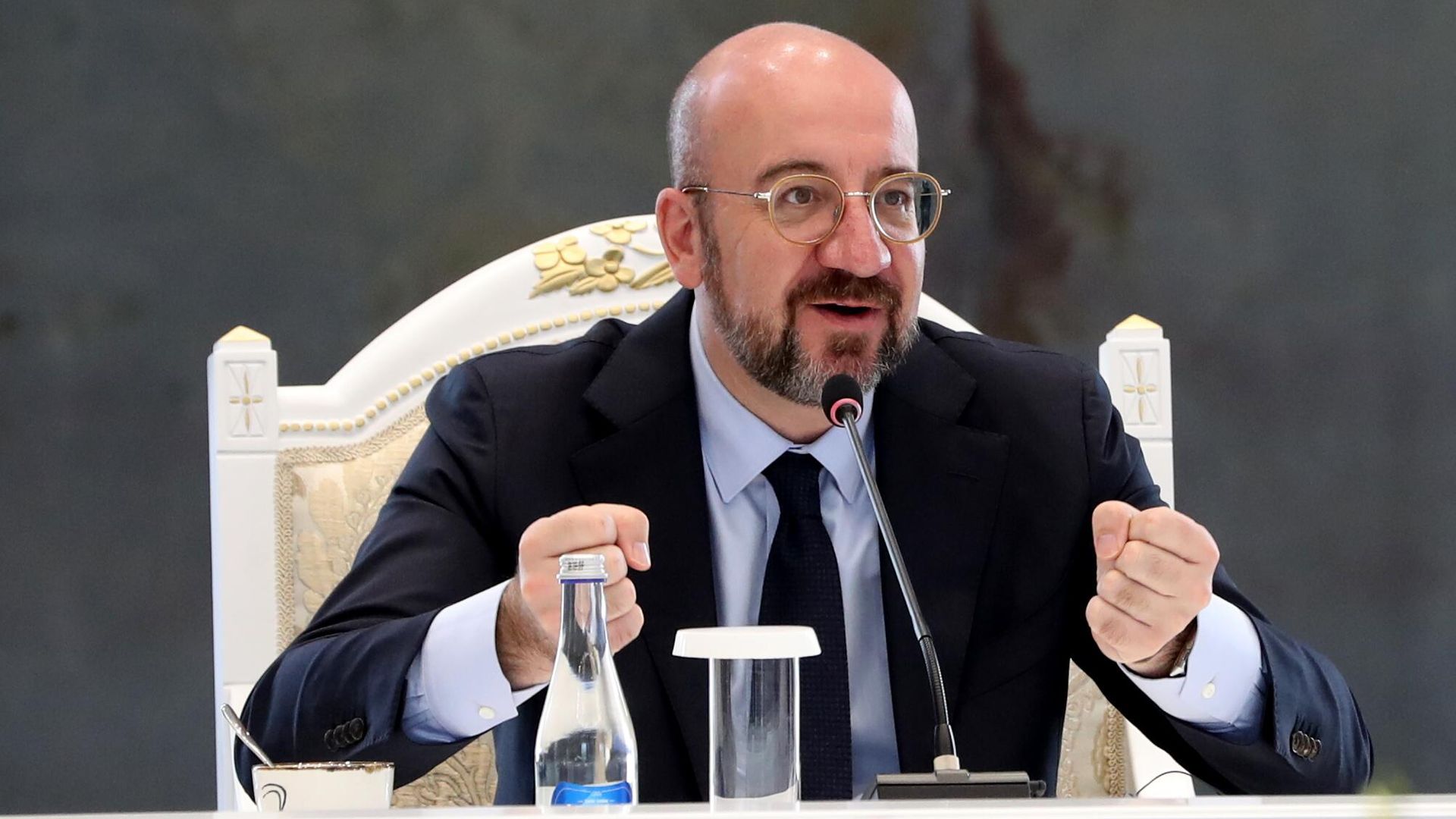 Президент Европейского Совета Шарль Мишель Президент Европейского Совета Шарль Мишель - РИА Новости, 1920, 14.12.2023