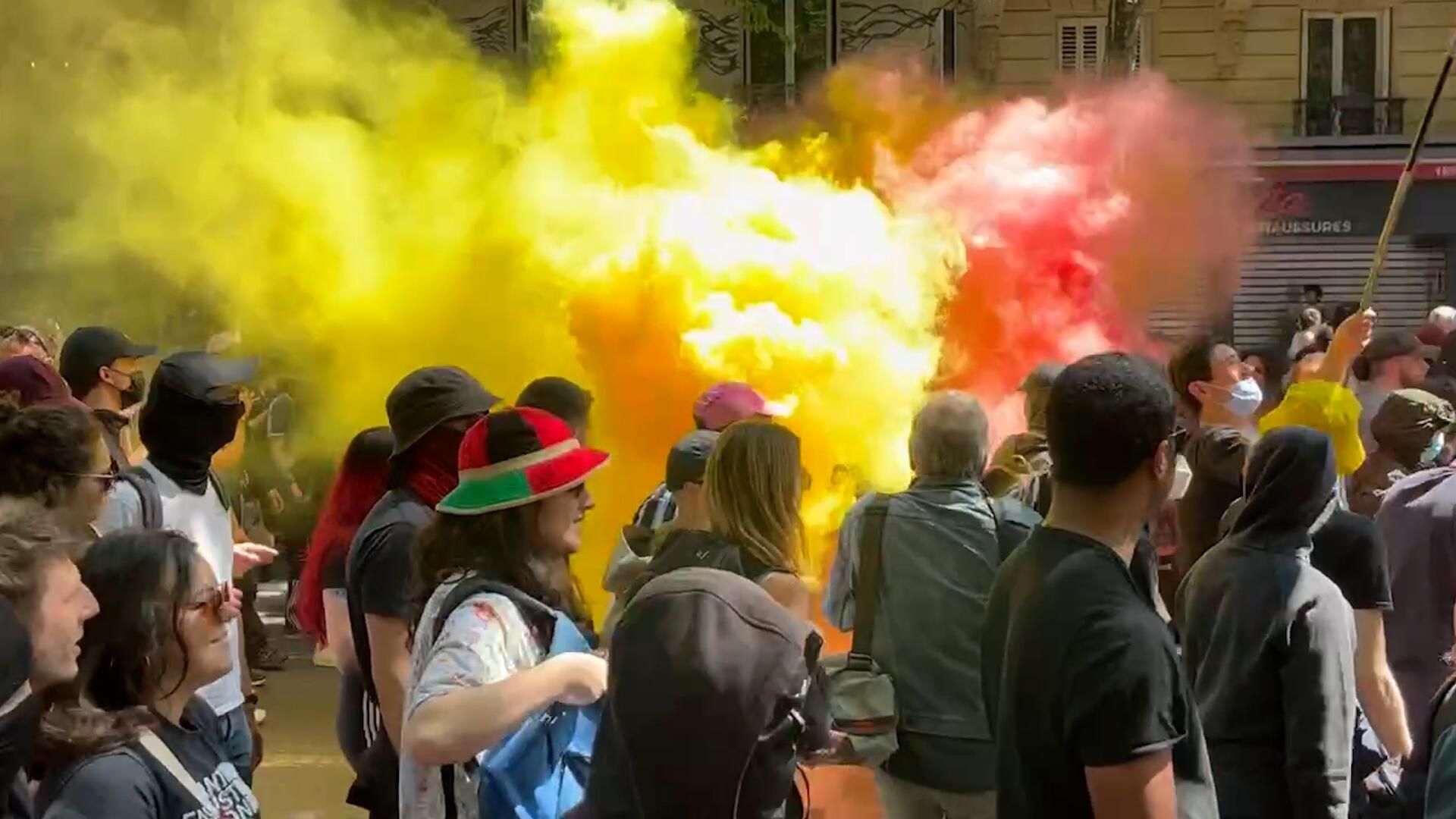Акция в Париже против правого экстремизма Акция в Париже против правого экстремизма - РИА Новости, 1920, 04.06.2023