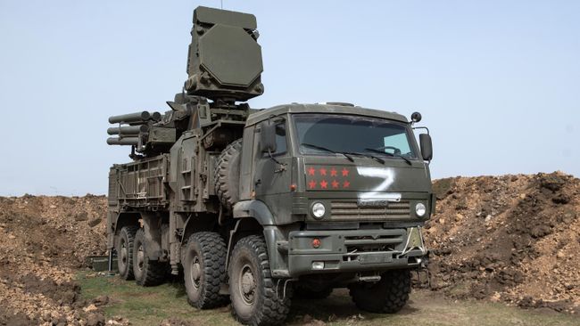 ЗРПК Панцирь-С1 в зоне проведения специальной военной операции на Украине