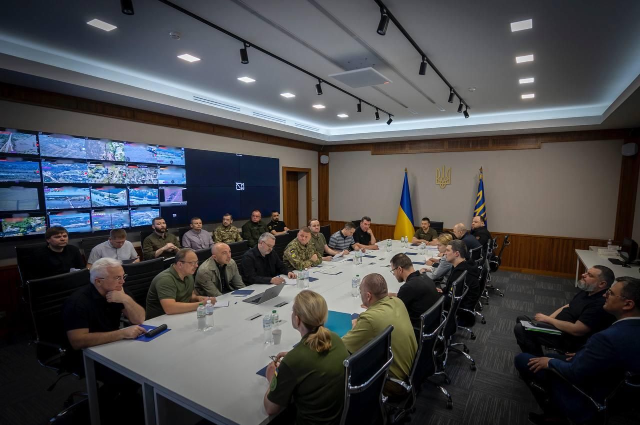 Заседание Совета нацбезопасности и обороны Украины Заседание Совета нацбезопасности и обороны Украины - РИА Новости, 1920, 10.04.2024