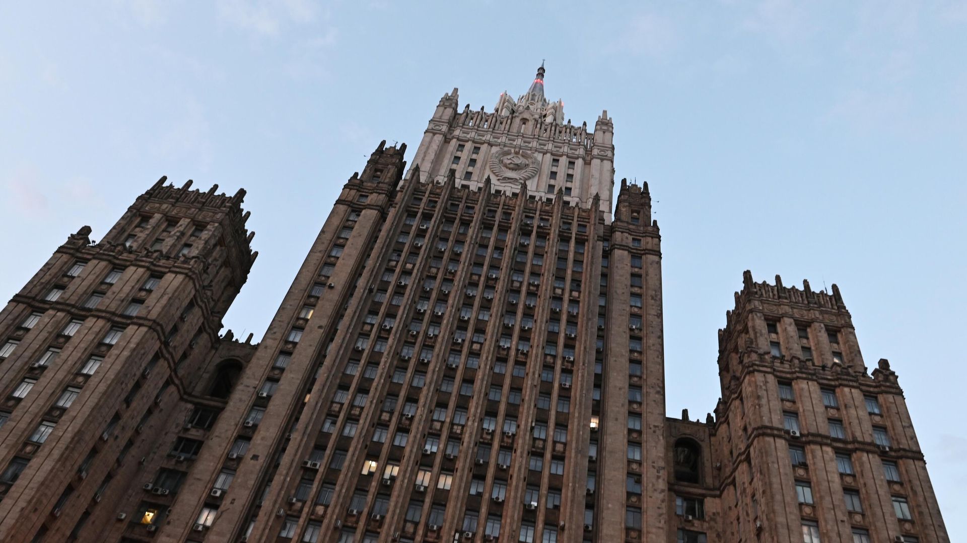 Здание Министерства иностранных дел РФ в Москве - РИА Новости, 1920, 28.03.2026