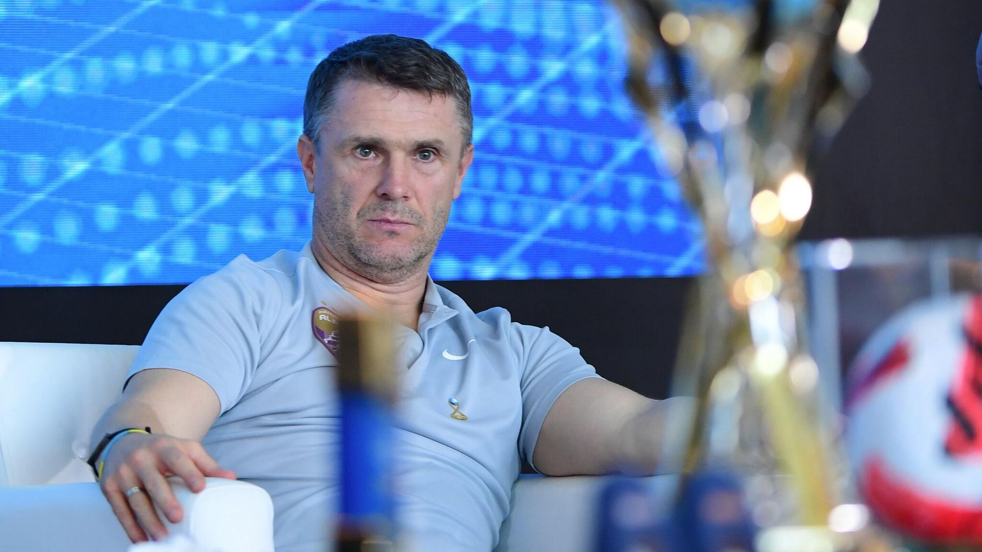Тренер сборной Украины по футболу Сергей Ребров Тренер сборной Украины по футболу Сергей Ребров - РИА Новости, 1920, 20.11.2023