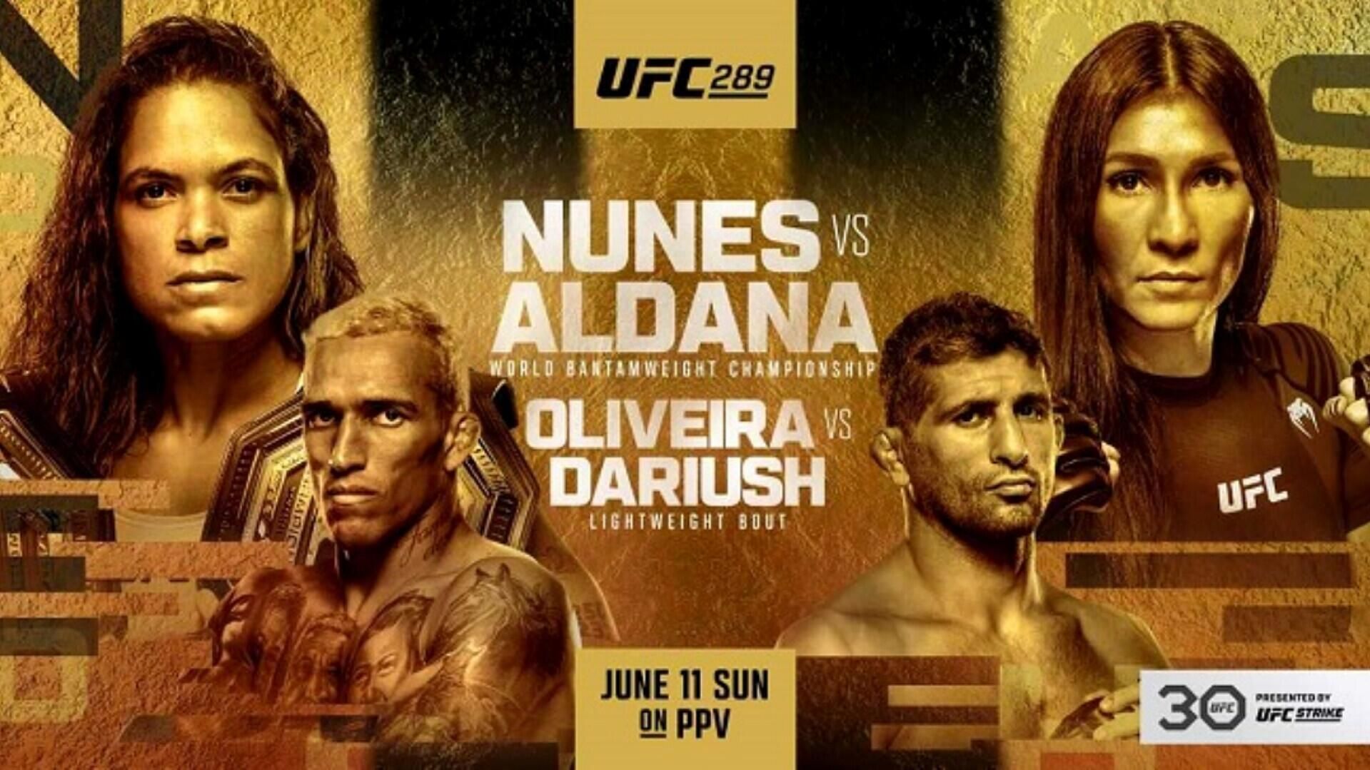 Официальный постер UFC 289 - РИА Новости, 1920, 09.06.2023