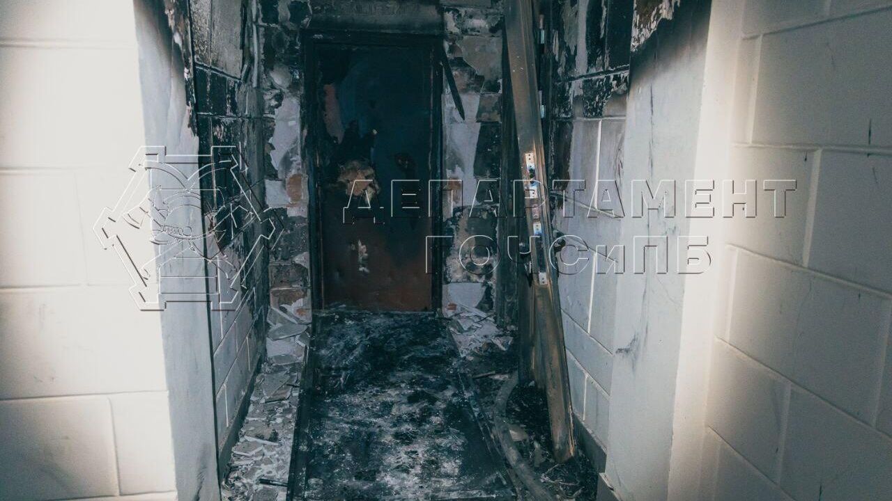 Последствия пожара на проспекте Вернадского в Москве Последствия пожара на проспекте Вернадского в Москве - РИА Новости, 1920, 07.06.2023