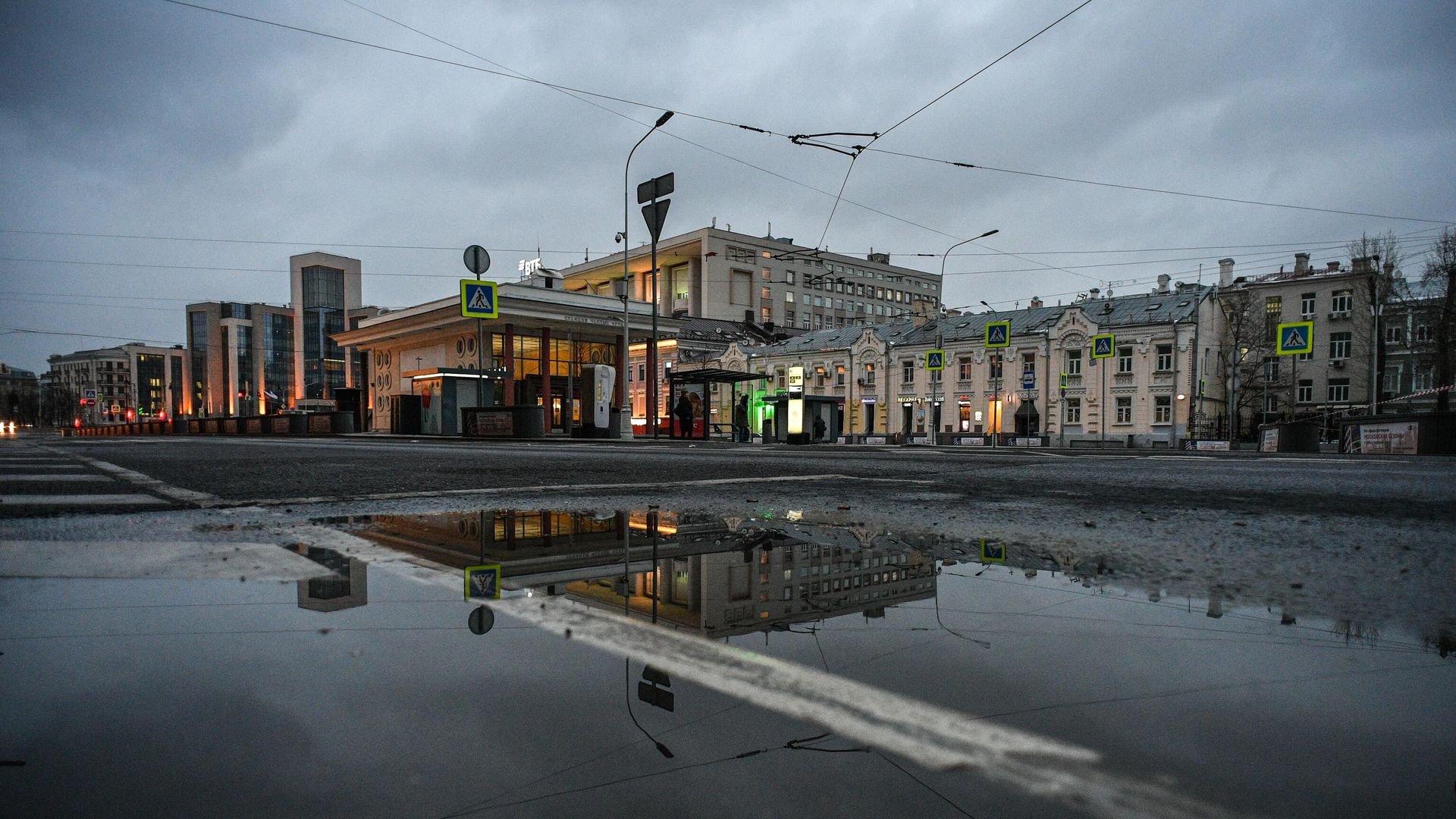 Здание станции Московского метрополитена Чистые пруды Здание станции Московского метрополитена Чистые пруды - РИА Новости, 1920, 08.07.2023