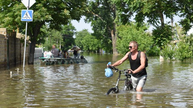 Ситуация в городе Голая Пристань
