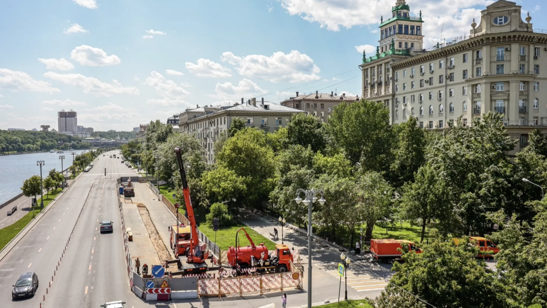 Реконструкция Фрунзенского газопровода в Москве Реконструкция Фрунзенского газопровода в Москве - РИА Новости, 1920, 11.06.2023