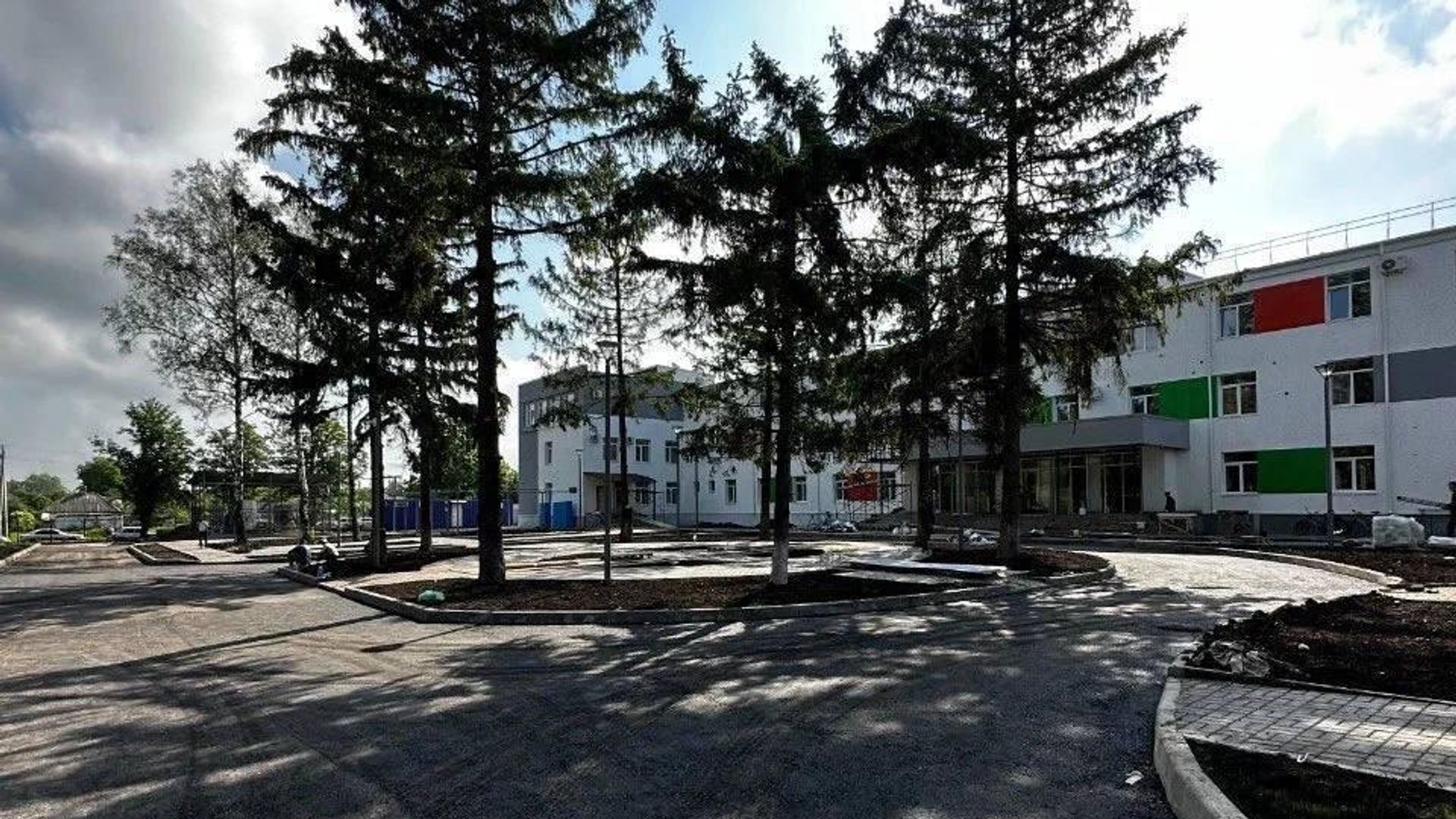 Восстановленная городская больница в Волновахе Восстановленная городская больница в Волновахе - РИА Новости, 1920, 12.06.2023