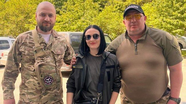 Сражающиеся на стороне ВСУ наемники из Кавказского легиона и жительница Тернополя
