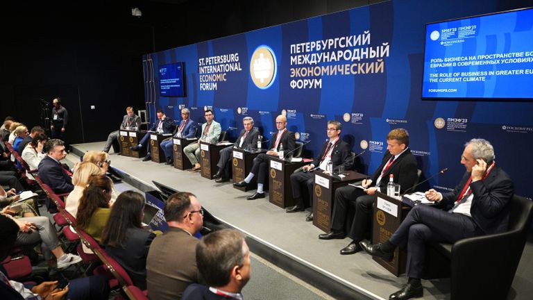 Сессия Роль бизнеса на пространстве Большой Евразии в современных условиях Сессия Роль бизнеса на пространстве Большой Евразии в современных условиях