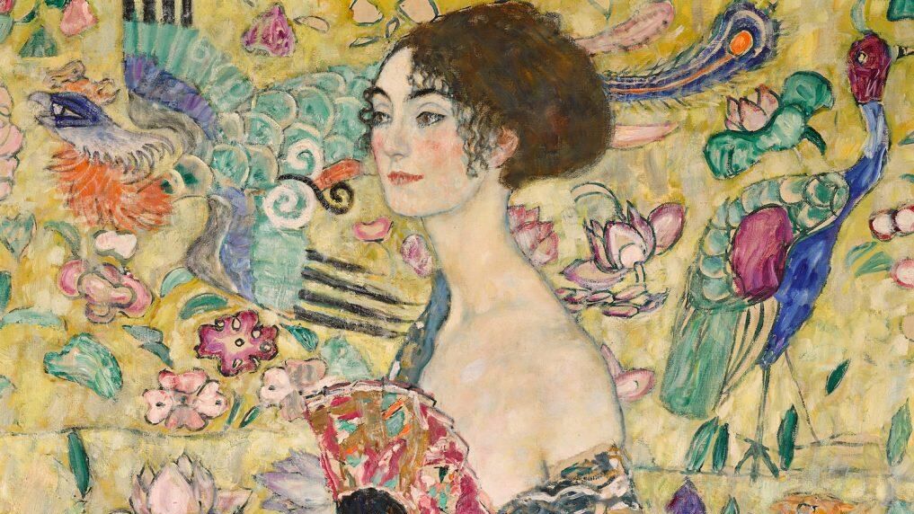Густав Климт. Дама с веером. 1917—1918 Густав Климт. Дама с веером. 1917—1918 - РИА Новости, 1920, 14.06.2023