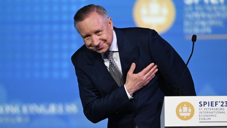 Губернатор Санкт-Петербурга Александр Беглов