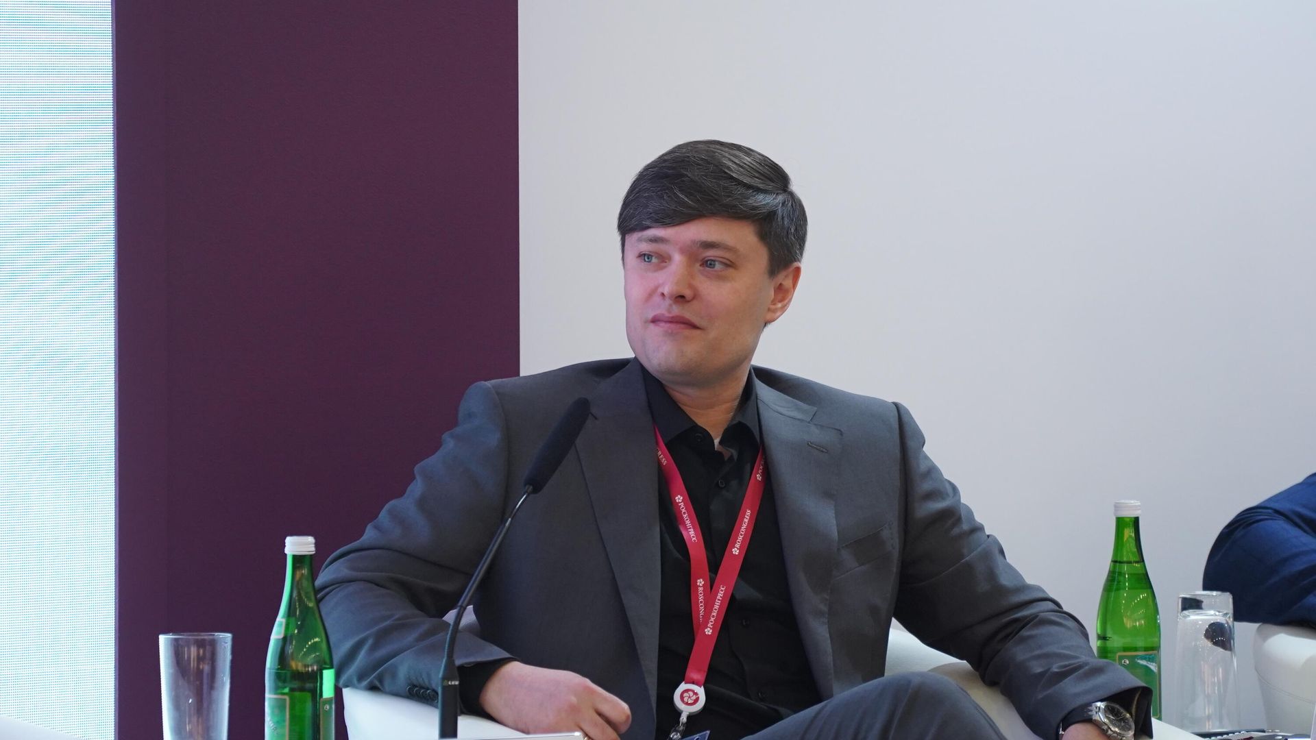 Генеральный продюсер ТНТ Аркадий Водахов в ходе Петербургского международного экономического форума (ПМЭФ-2023) анонсировал съемки нового шоу в Китае Генеральный продюсер ТНТ Аркадий Водахов в ходе Петербургского международного экономического форума (ПМЭФ-2023) анонсировал съемки нового шоу в Китае - РИА Новости, 1920, 15.06.2023