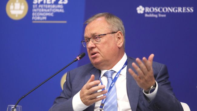 Глава ВТБ Андрей Костин