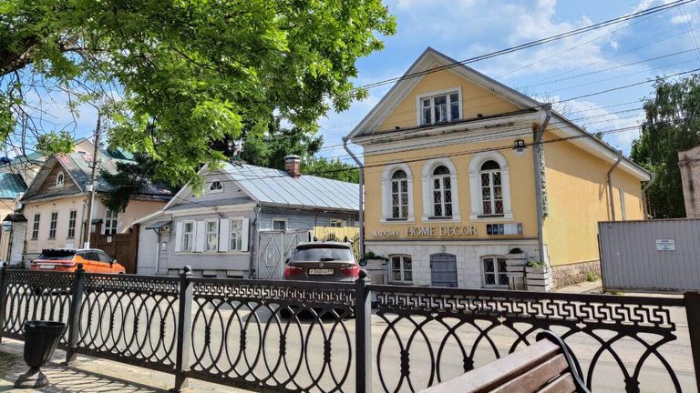 Дома на бульваре Радищева в Твери Дома на бульваре Радищева в Твери