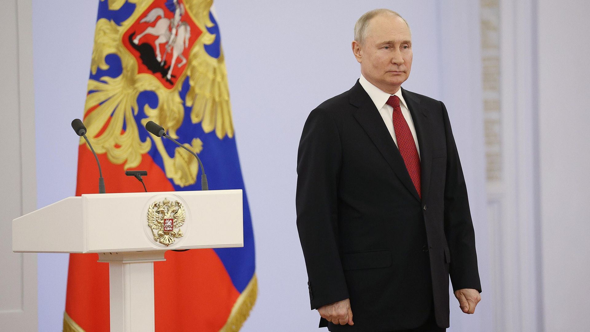 Президент РФ Владимир Путин на встрече с выпускниками высших военно-учебных заведений Президент РФ Владимир Путин на встрече с выпускниками высших военно-учебных заведений - РИА Новости, 1920, 26.06.2023