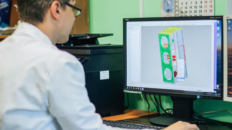 Разработка макета корпуса МКА для двигательной установки Разработка макета корпуса МКА для двигательной установки