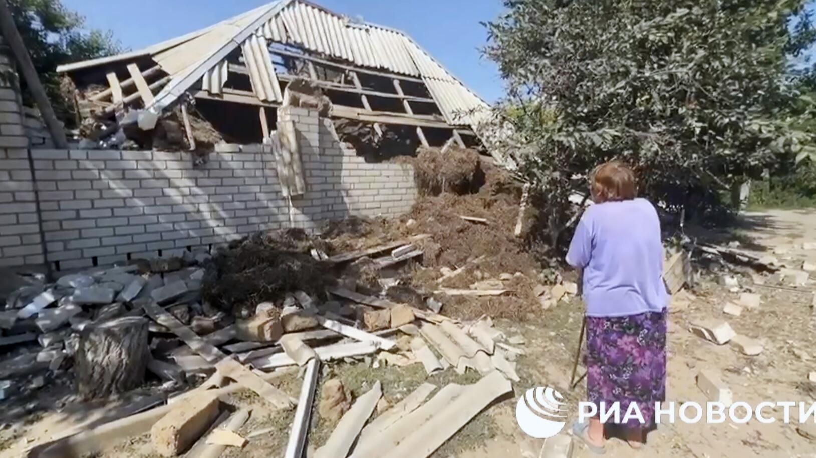 Последствия обстрела со стороны ВСУ Последствия обстрела со стороны ВСУ - РИА Новости, 1920, 09.07.2023