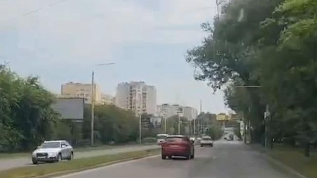 Обстановка на въезде в Ростов-на-Дону