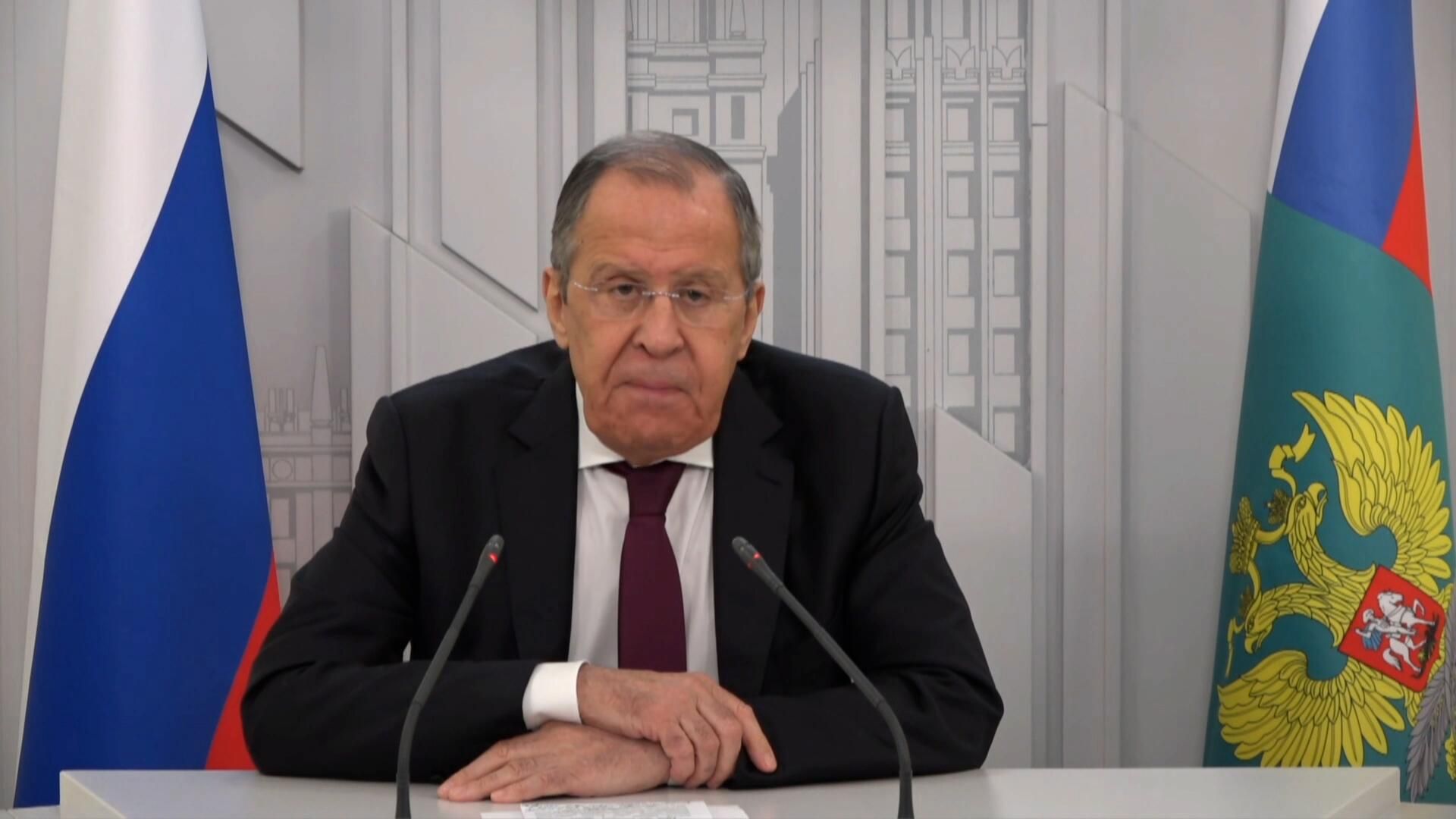 Многочисленные звонки президенту. Лавров о поддержке зарубежных коллег в ситуации вокруг Пригожина Многочисленные звонки президенту. Лавров о поддержке зарубежных коллег в ситуации вокруг Пригожина - РИА Новости, 1920, 26.06.2023
