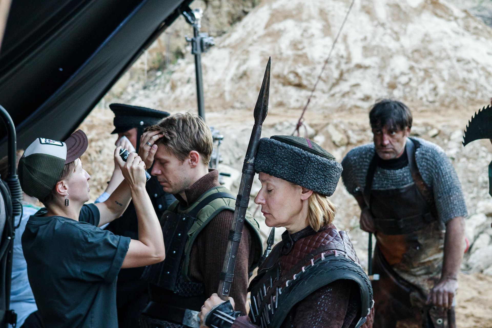 На съемках сериала Бибиотекарь - РИА Новости, 1920, 26.06.2023