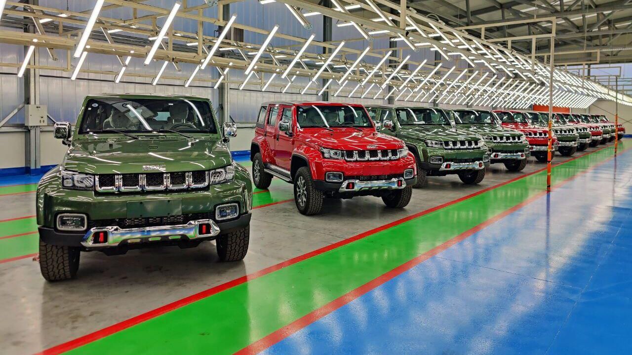 Производство внедорожников BAIC BJ40 на заводе Автотор в Калининграде Производство внедорожников BAIC BJ40 на заводе Автотор в Калининграде - РИА Новости, 1920, 27.06.2023