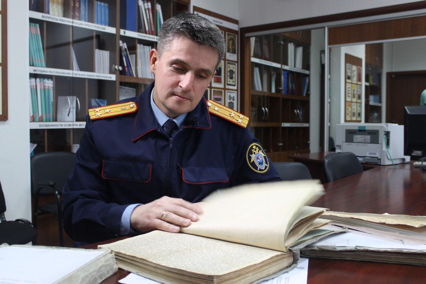 Заместитель руководителя отдела криминалистики следственного управления СКР по Алтайскому краю Роман Шаповал Заместитель руководителя отдела криминалистики следственного управления СКР по Алтайскому краю Роман Шаповал
