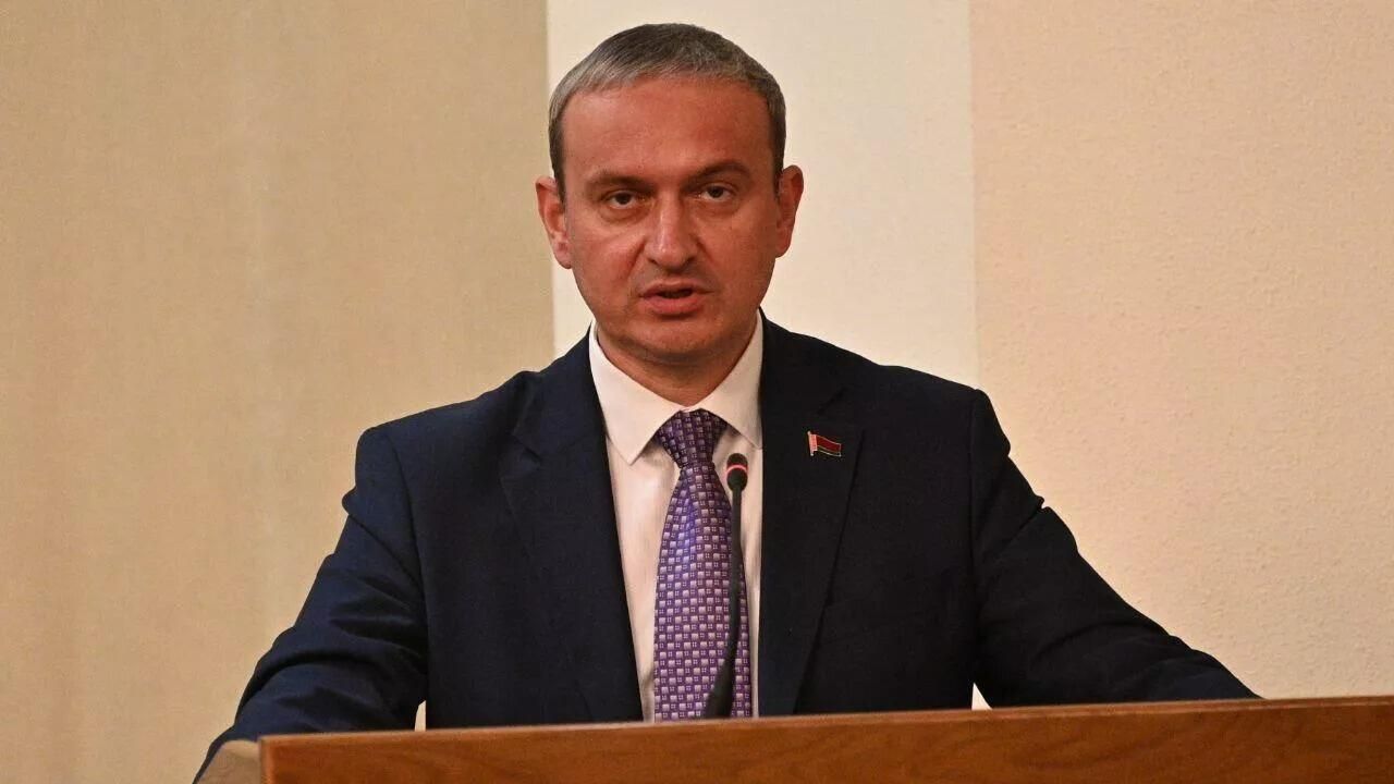 Министр транспорта Белоруссии Алексей Авраменко Министр транспорта Белоруссии Алексей Авраменко - РИА Новости, 1920, 05.07.2023