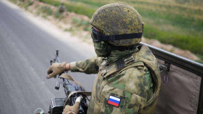Военнослужащий в зоне СВО