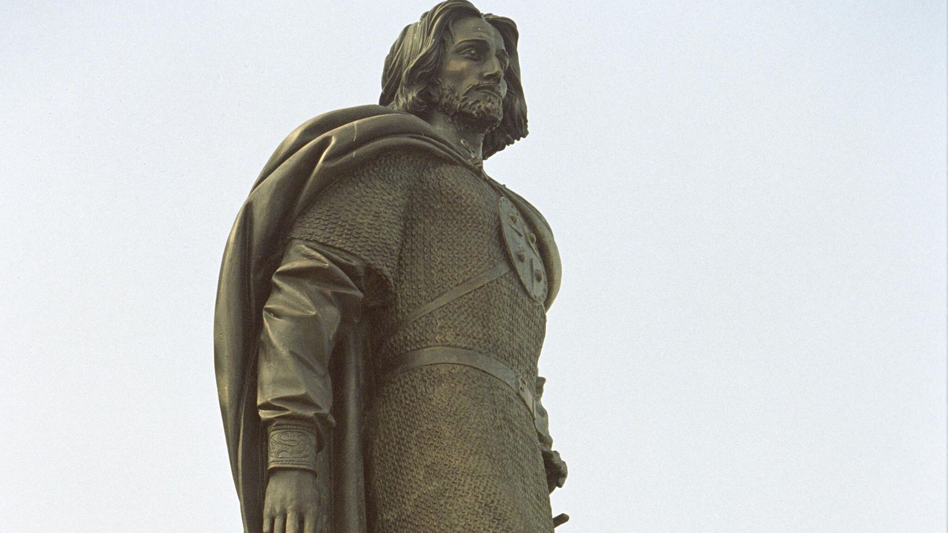 Памятник Александру Невскому на территории церкви Святого благоверного князя Александра Невского в Усть-Ижоре (Колпинский район Санкт-Петербурга) на месте Невской битвы 1240 года Памятник Александру Невскому на территории церкви Святого благоверного князя Александра Невского в Усть-Ижоре (Колпинский район Санкт-Петербурга) на месте Невской битвы 1240 года - РИА Новости, 1920, 06.12.2024