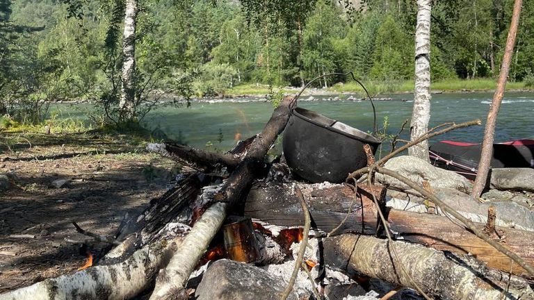 Рыболовный тур на Алтае