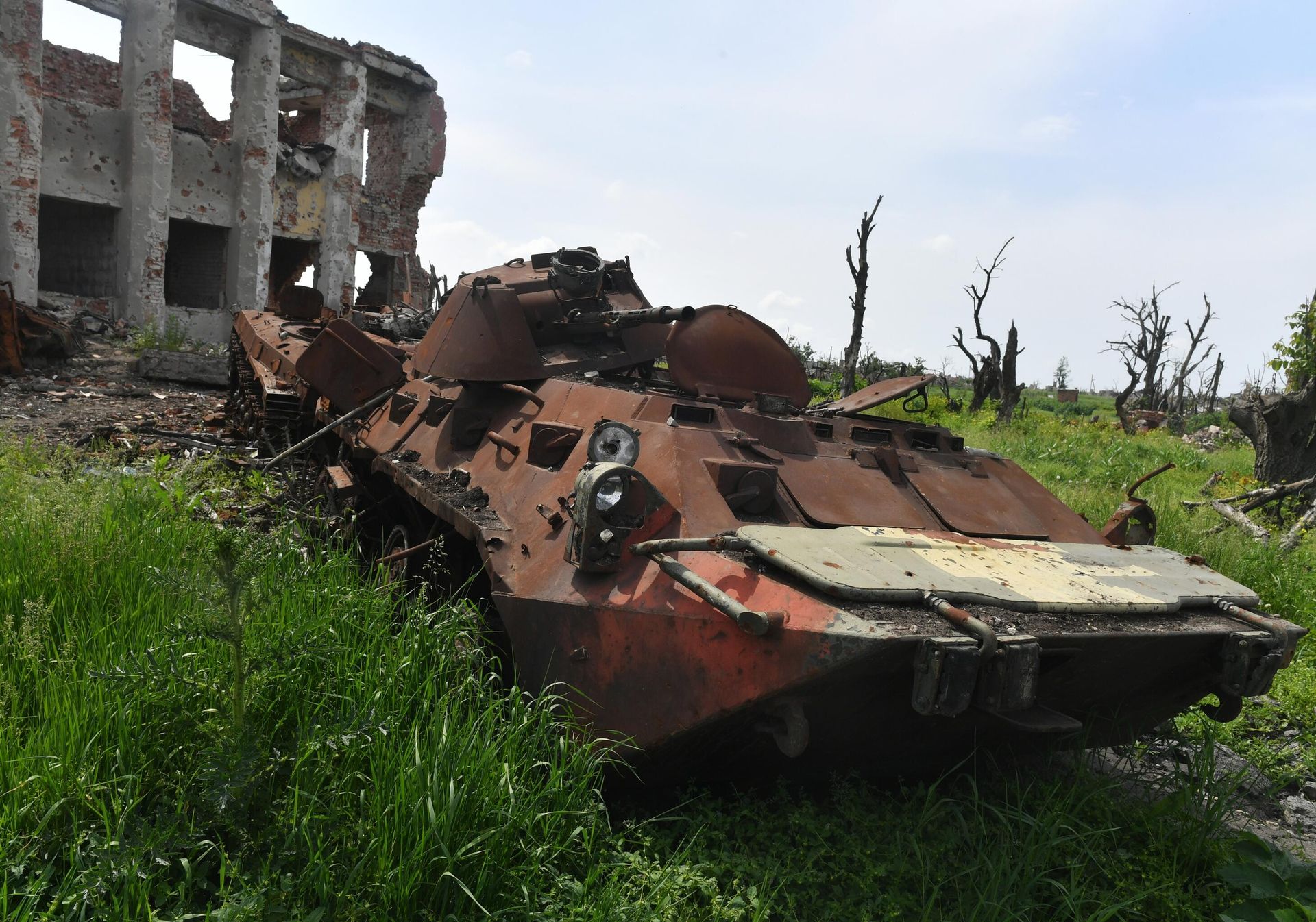 Уничтоженная военная техника ВСУ Уничтоженная военная техника ВСУ - РИА Новости, 1920, 24.08.2023