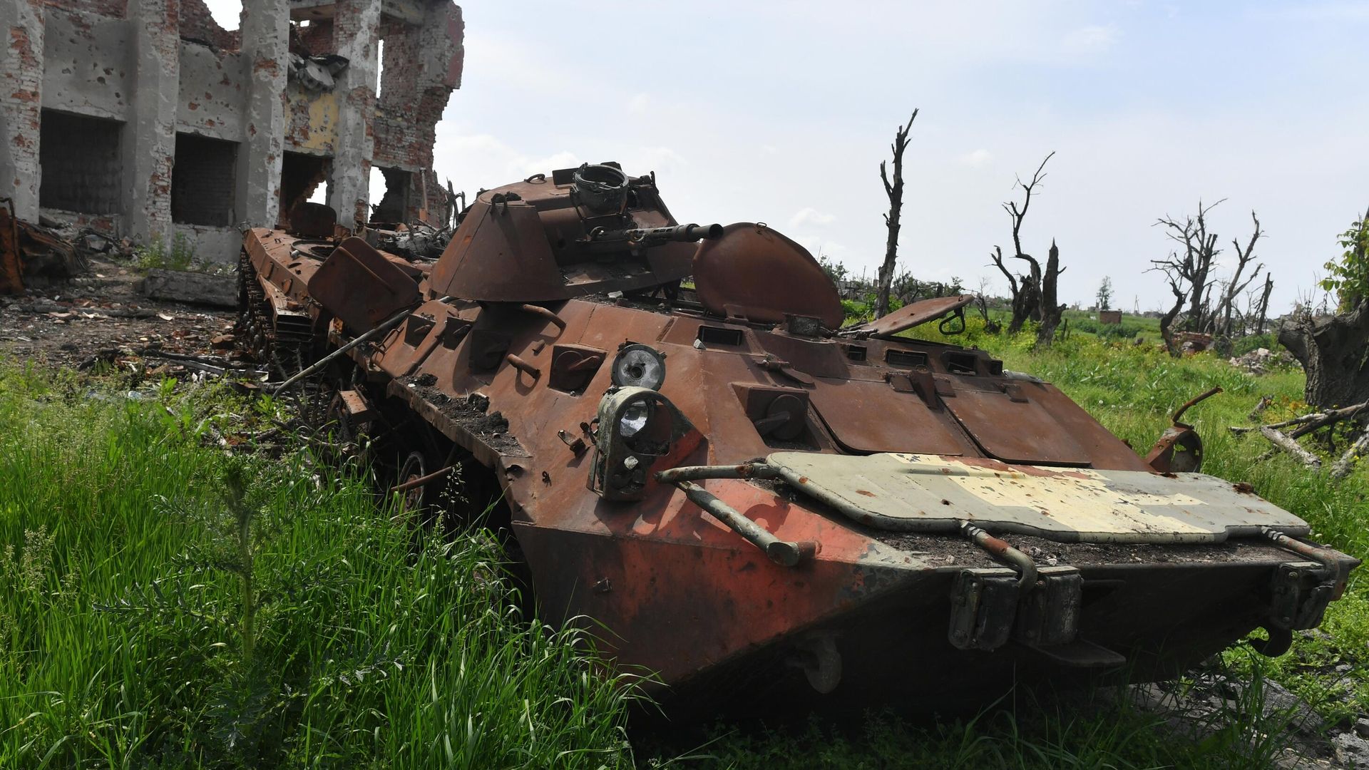 Уничтоженная военная техника ВСУ Уничтоженная военная техника ВСУ - РИА Новости, 1920, 19.07.2023