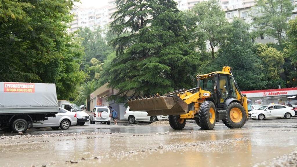 Последствия ливневых дождей в Сочи Последствия ливневых дождей в Сочи - РИА Новости, 1920, 09.07.2023
