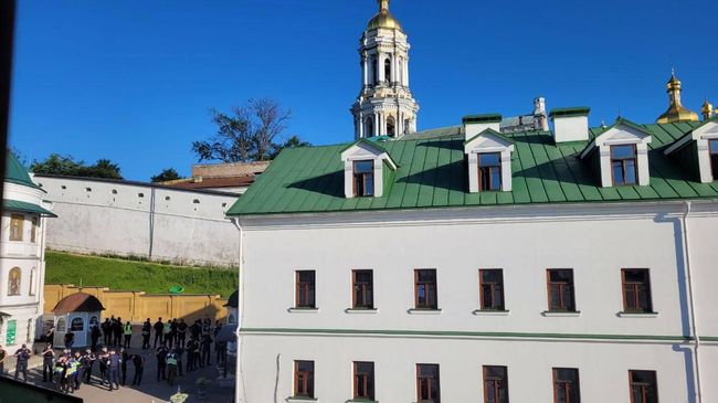 Ситуация на территории Киево-Печерской лавры
