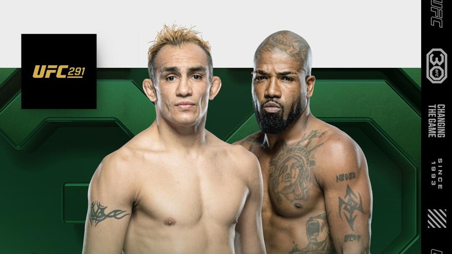 Афиша боя Фергюсона против Грина на UFC 291 - РИА Новости, 1920, 30.07.2023