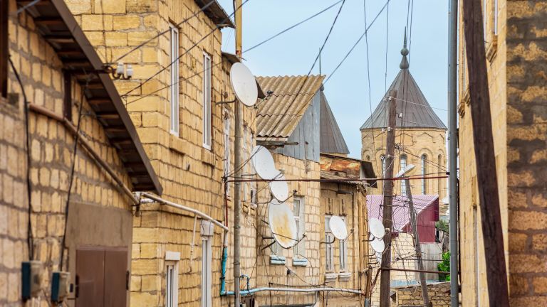 Старый город в Дербенте Старый город в Дербенте