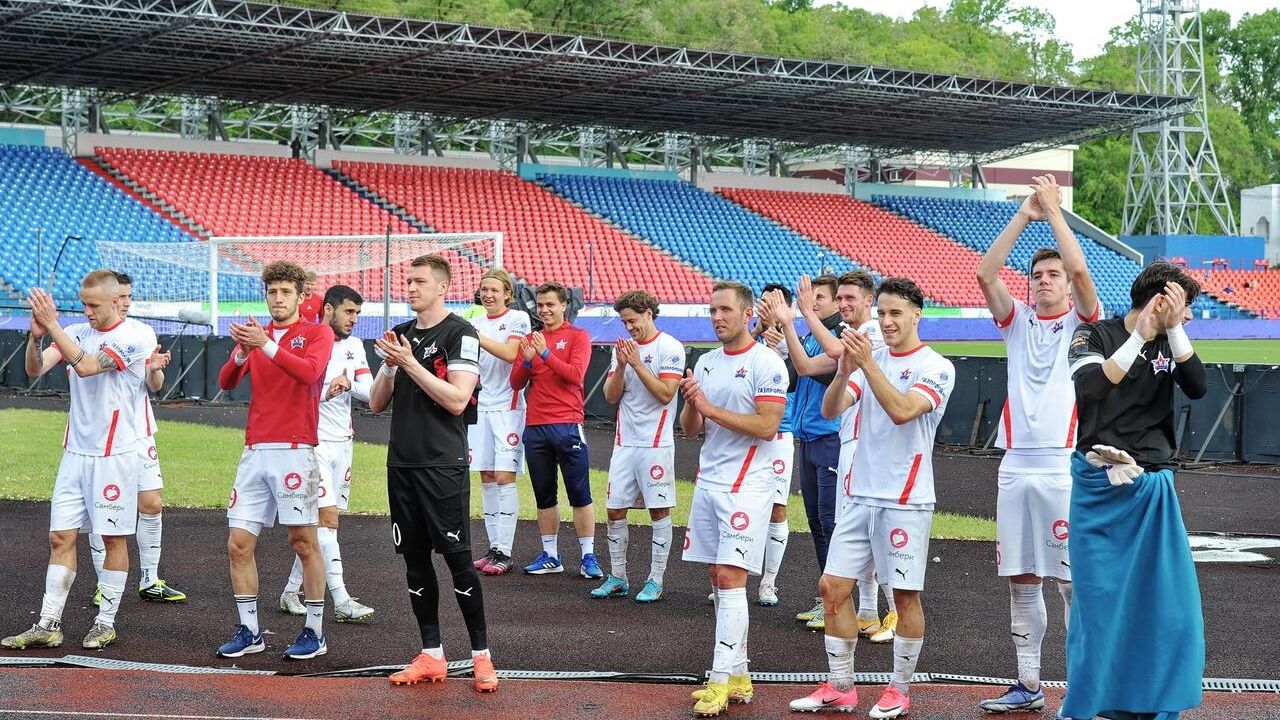 Футболисты клуба СКА-Хабаровск Футболисты клуба СКА-Хабаровск - РИА Новости, 1920, 10.09.2023