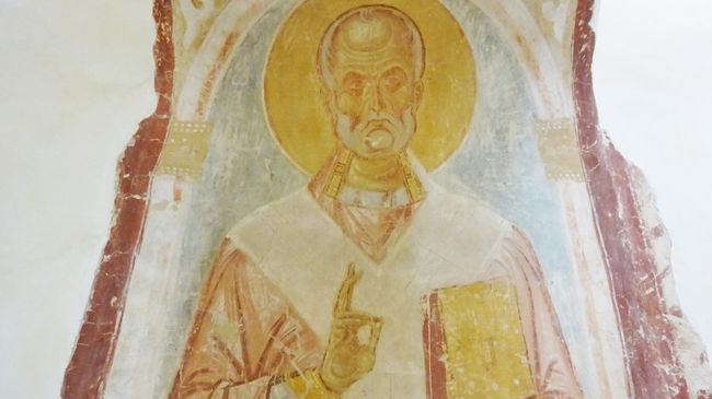 Георгиевская церковь, фрески XII века