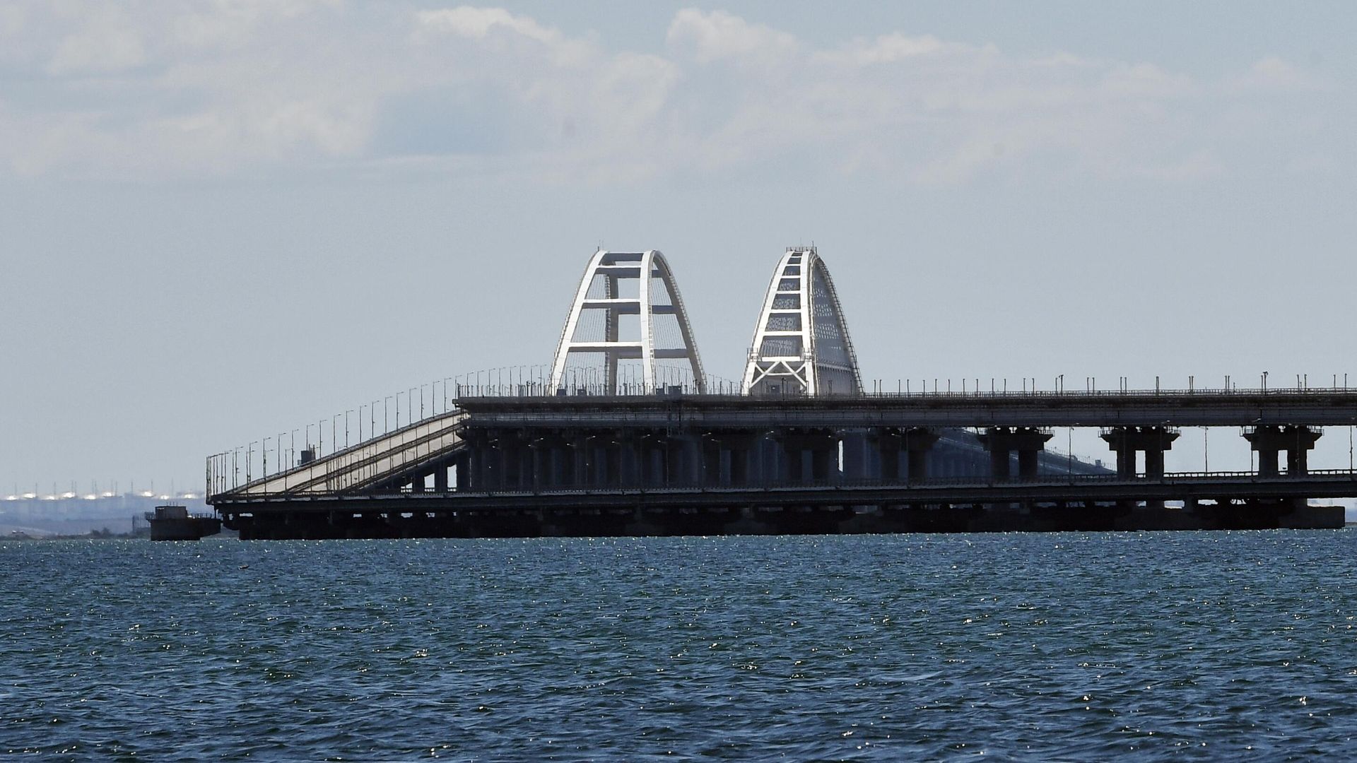 Крымский мост. 17 июля 2023 Крымский мост. 17 июля 2023 - РИА Новости, 1920, 17.07.2023