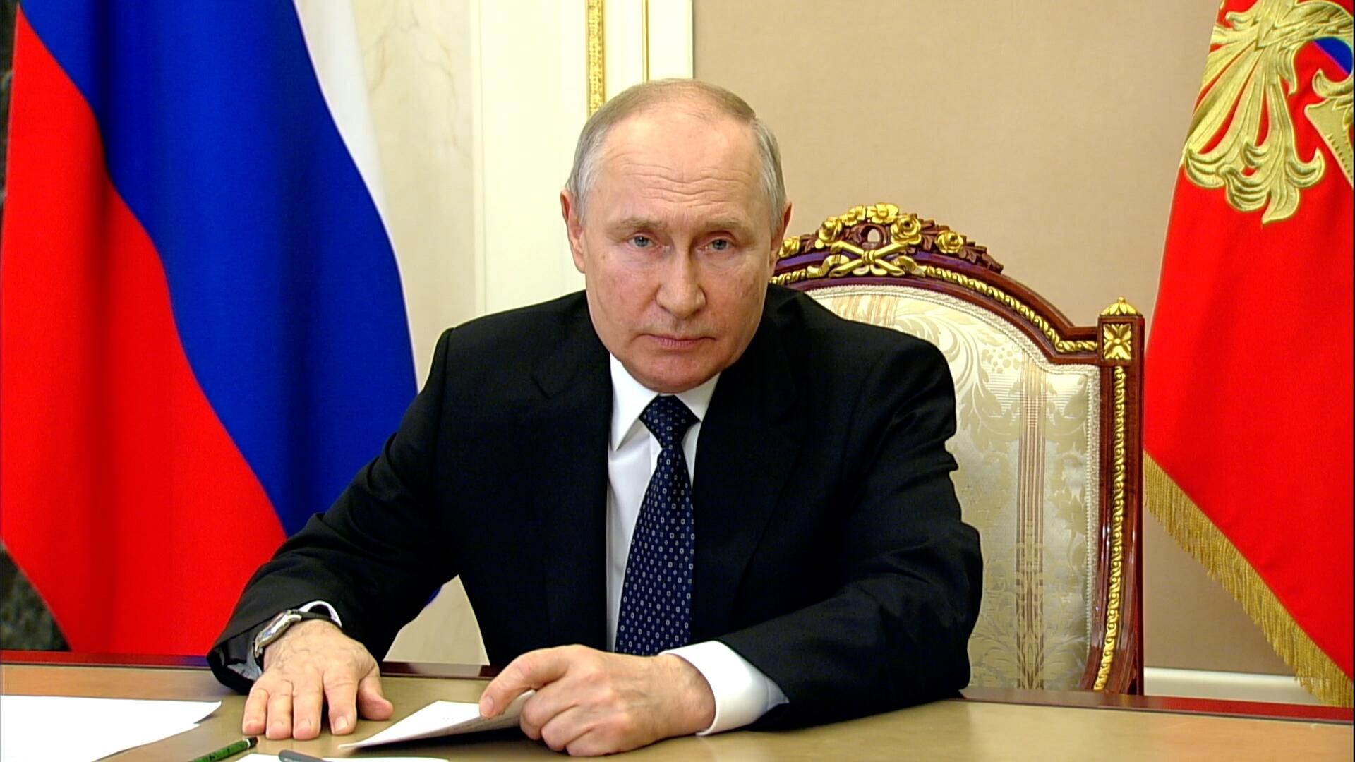 Это преступление бессмысленное — Путин о теракте на Крымском мосту Это преступление бессмысленное — Путин о теракте на Крымском мосту - РИА Новости, 1920, 17.07.2023