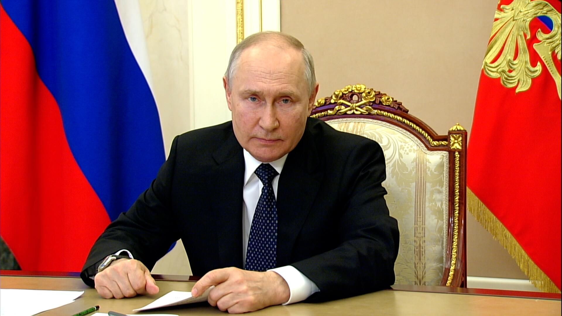 Путин о повышении безопасности на Крымском мосту Путин о повышении безопасности на Крымском мосту - РИА Новости, 1920, 17.07.2023