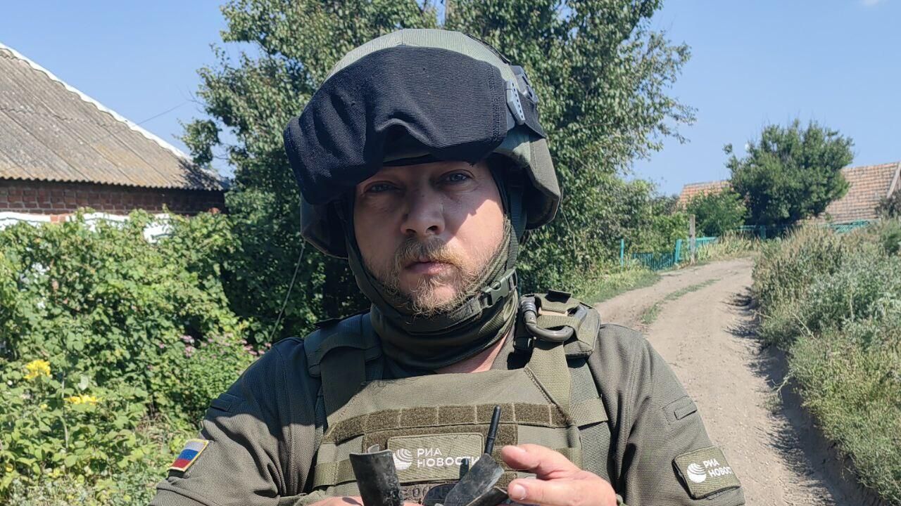 Военный корреспондент РИА Новости Ростислав Журавлев Военный корреспондент РИА Новости Ростислав Журавлев - РИА Новости, 1920, 23.07.2023