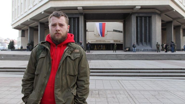 Военный корреспондент РИА Новости Ростислав Журавлев