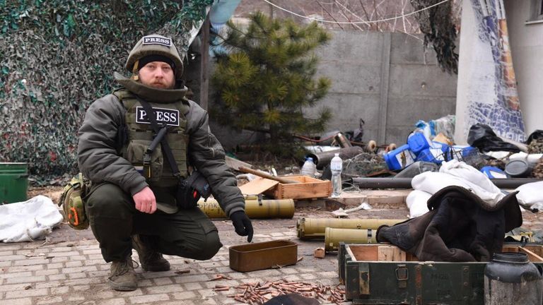 Военкор РИА Новости Ростислав Журавлев Военкор РИА Новости Ростислав Журавлев