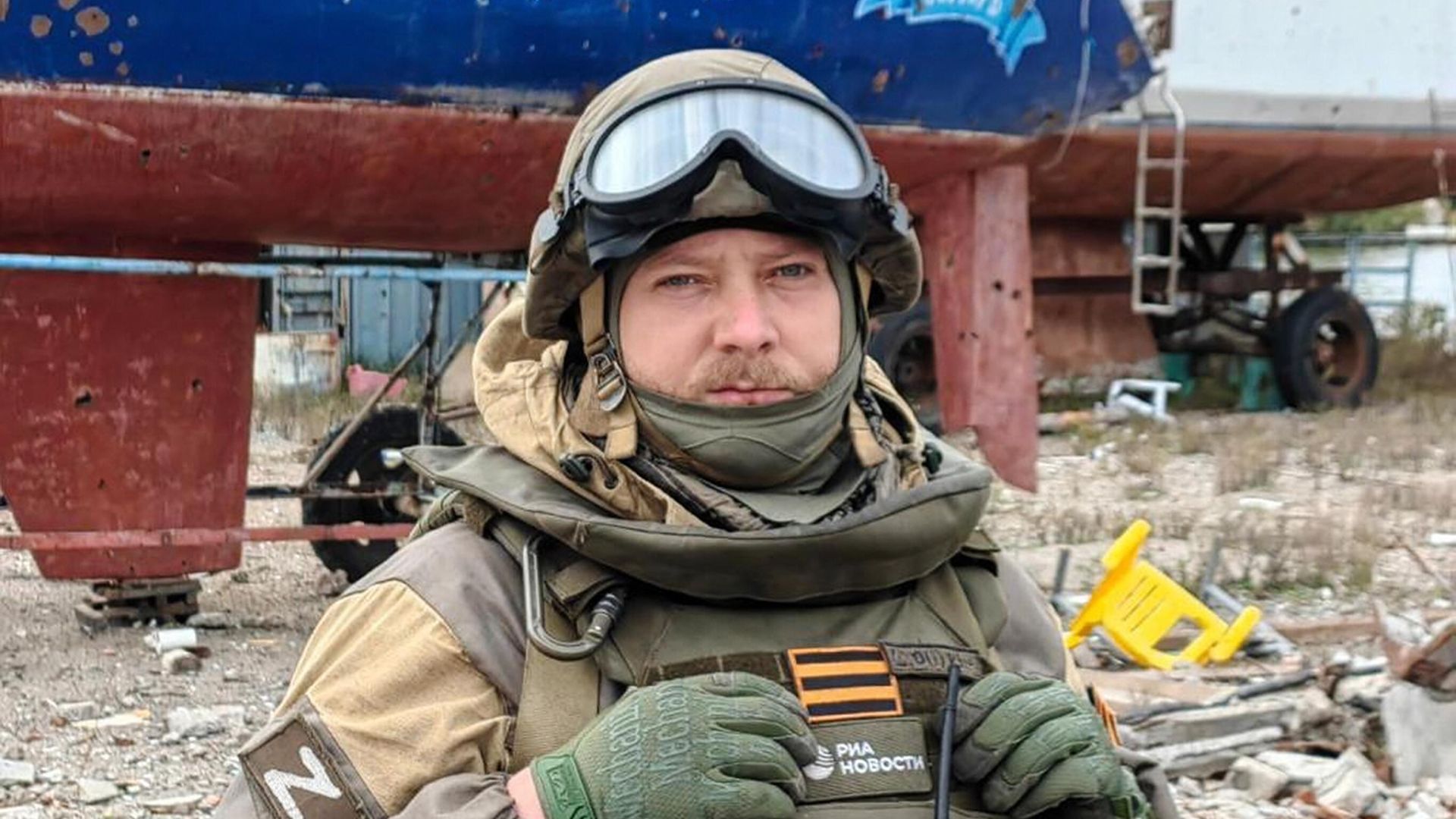 Военкор РИА Новости Ростислав Журавлев Военкор РИА Новости Ростислав Журавлев - РИА Новости, 1920, 24.07.2023