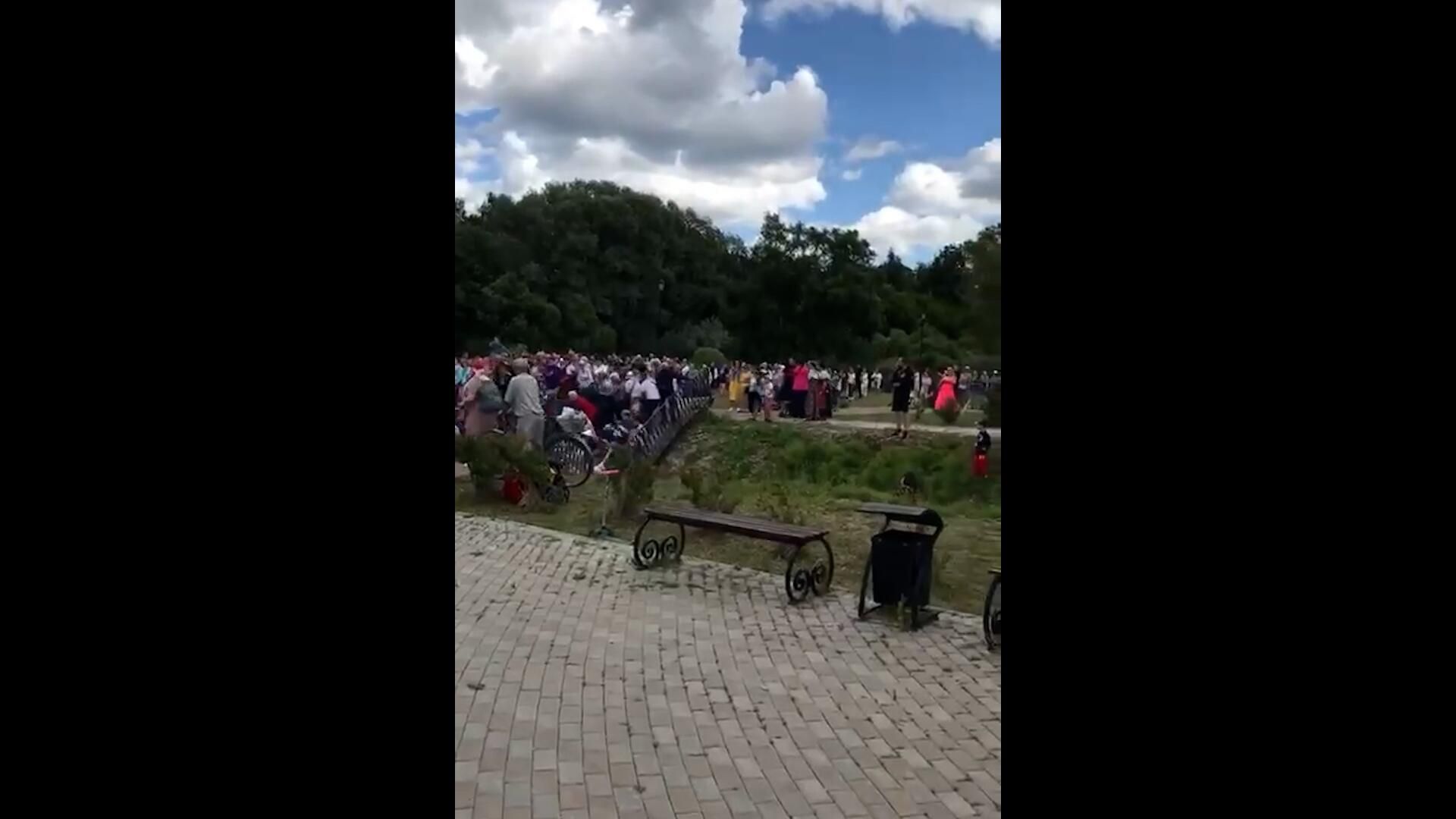 Обрушение пешеходного моста в городе Луга Ленинградской области Обрушение пешеходного моста в городе Луга Ленинградской области - РИА Новости, 1920, 22.07.2023
