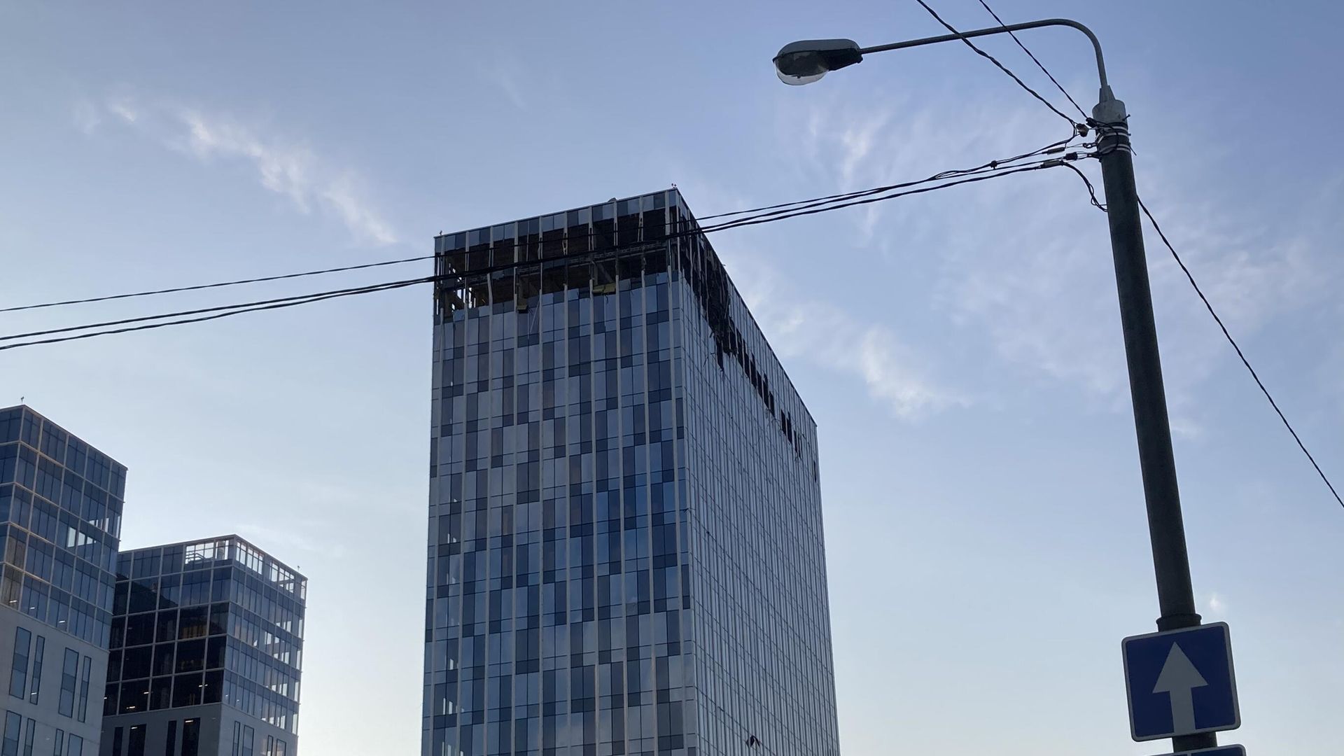 Поврежденное здание в Москве Поврежденное здание в Москве - РИА Новости, 1920, 24.07.2023