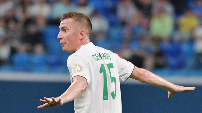 Игрок Ахмата Андрей Семёнов Игрок Ахмата Андрей Семёнов