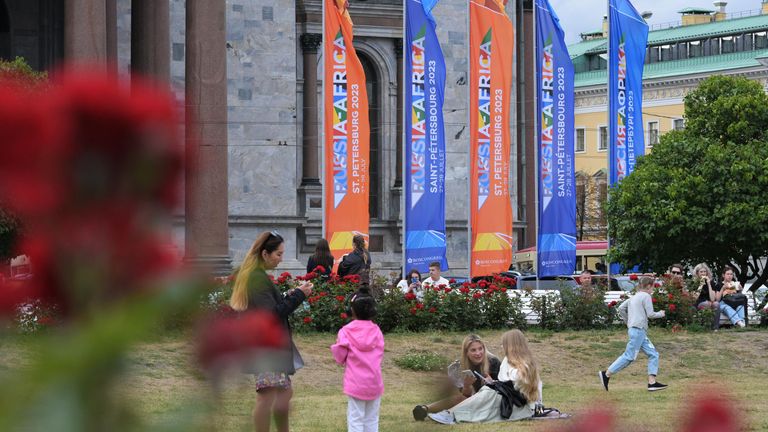 Символика II Cаммита и форума Россия - Африка в Санкт-Петербурге Символика II Cаммита и форума Россия - Африка в Санкт-Петербурге